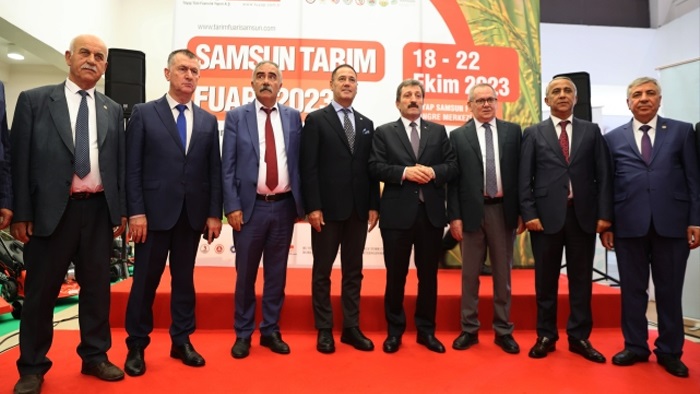 Samsun Tarım Fuarı açıldı