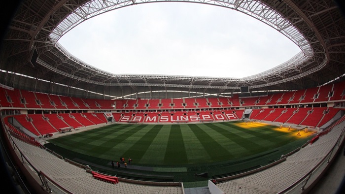 Samsun, Türkiye'nin ev sahipliğindeki maça hazır