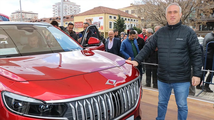 Samsun'da talihlinin TOGG heyecanı