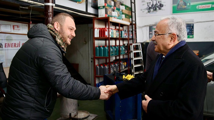 Sanayi Esnafından Başkan Güler’e Tam Destek