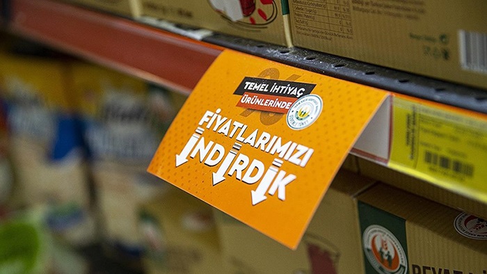 Tarım Kredi indiriminden sonra marketlerde sarı etiketler çoğalıyor