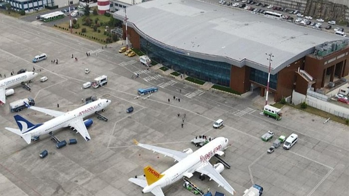 Trabzon Havalimanı’ndan 11 Ayda Rekor Yolcu Geçişi!