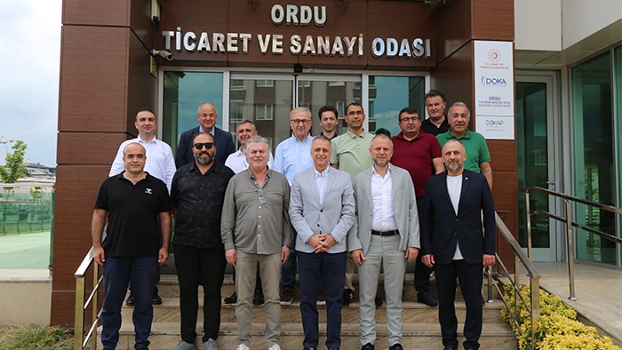 Zonguldak, Ereğli ve Çaycuma TSO’larından OTSO’ya ziyaret