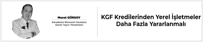 KGF kredilerinden yerel İşletmeler daha fazla yararlanmalı