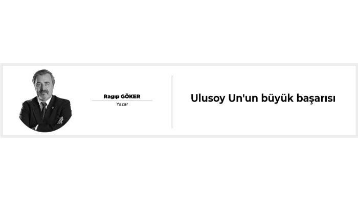 Ulusoy Un'un büyük başarısı