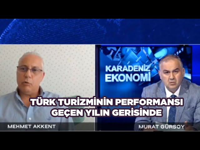 TÜRK TURİZMİNİN PERFORMANSI GEÇEN YILIN GERİSİNDE