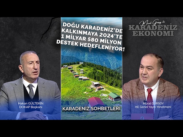 Doğu Karadeniz’de Kalkınmaya 2024'te 1 Milyar 580 Milyon Destek Hedefleniyor!