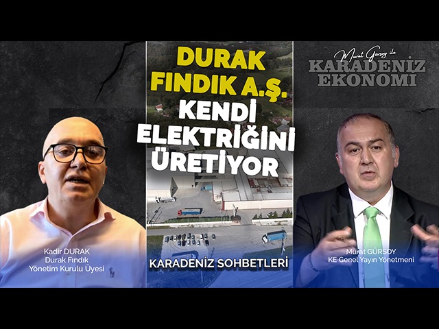 Durak Fındık A.Ş. Kendi Elektriğini Üretiyor