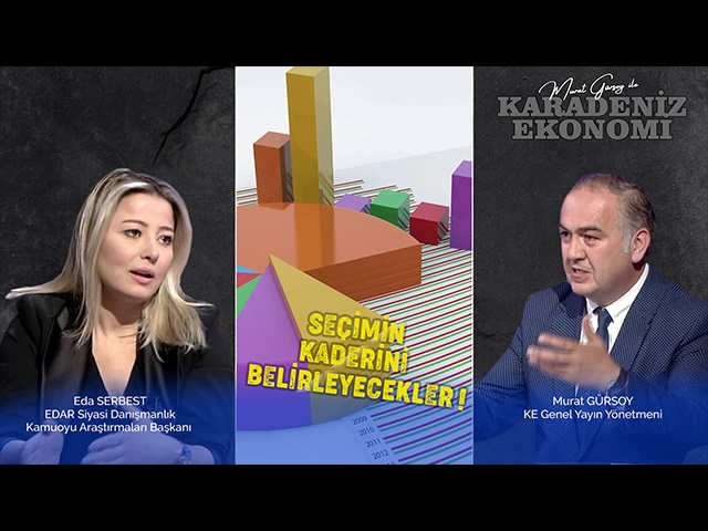 EDAR Siyasi Danışmanlık Kamuoyu Araştırmaları Başkanı Eda Serbest