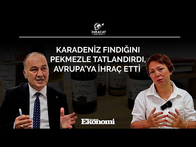 Karadeniz fındığını organik ürünle dünyaya taşıyor