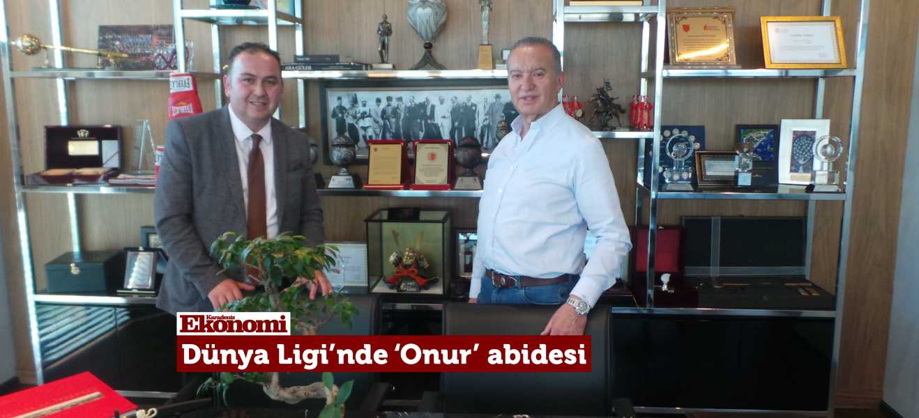 Dünya liginde bir onur abidesi