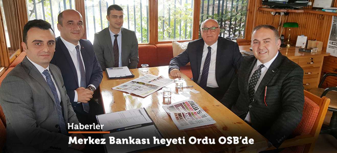 MB heyeti Ordu OSBde