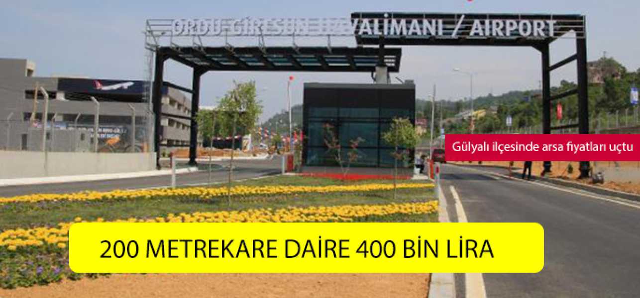 200 METREKARE DAİRE 400 BİN LİRA