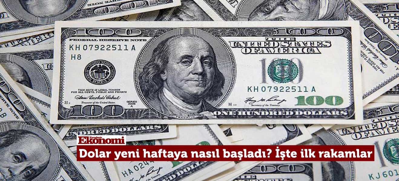 Dolar yeni haftaya nasıl başladı? İşte ilk rakamlar