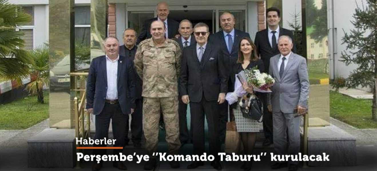 Perşembeye komando taburu kurulacak