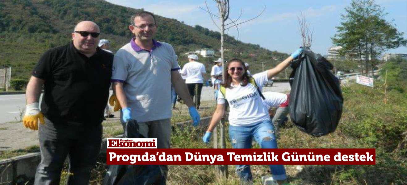 Progıda'dan Dünya Temizlik Gününe destek