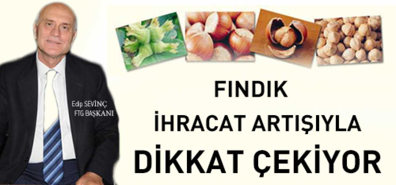 Fındık İhracat Artışıyla Dikkat Çekiyor