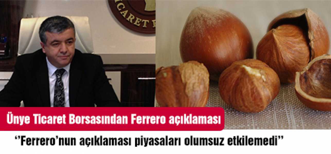 Ferreronun açıklaması piyasaları olumsuz etkilemedi