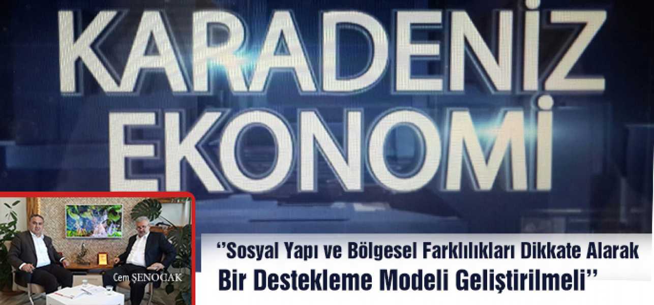 Sosyal Yapı ve Bölgesel Farklılıklar Dikkat Alarak Bir Destekleme Modeli Geliştirilmeli