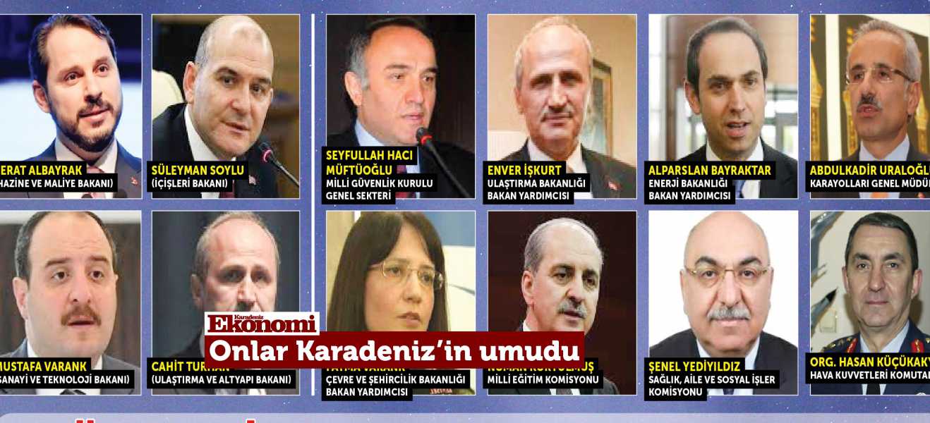 ONLAR KARADENİZİN UMUDU  