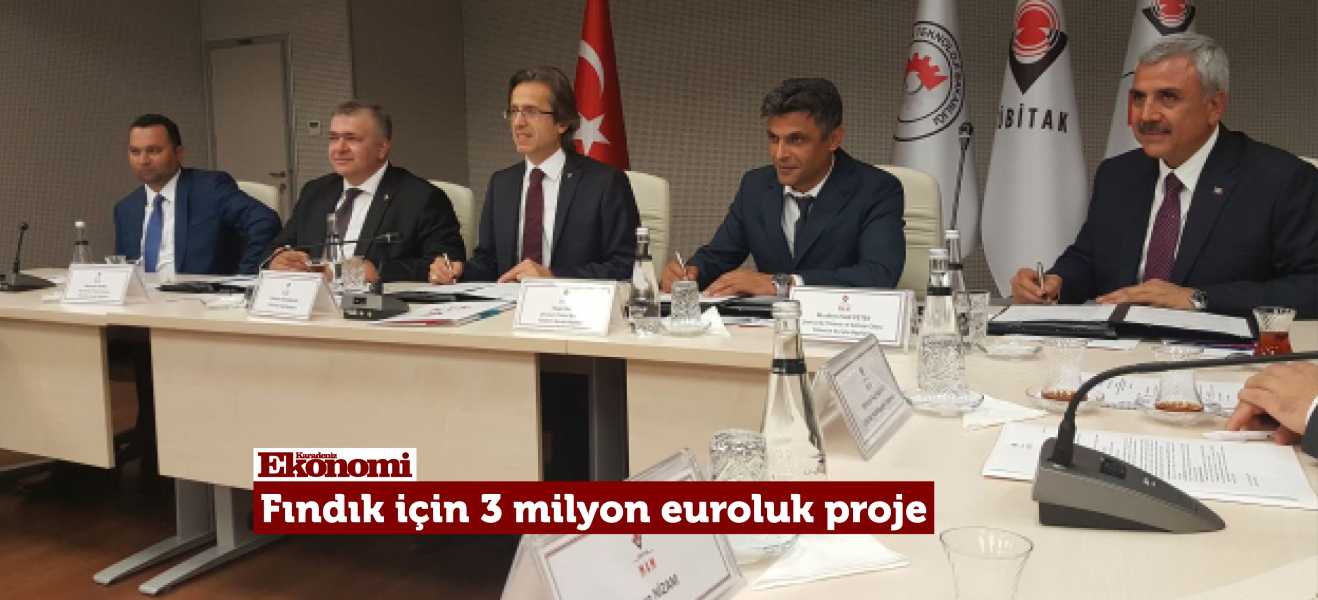 Giresun'da 3 milyon euroluk proje için imzalar atıldı