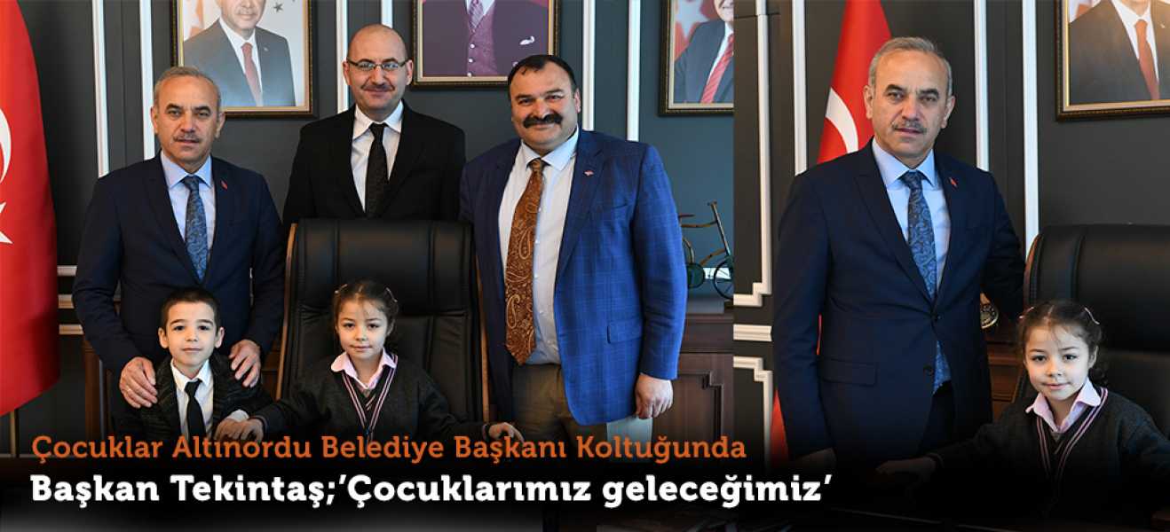 ALTINORDU BELEDİYE BAŞKANLIĞI KOLTUĞUNA PALAVAR OTURDU