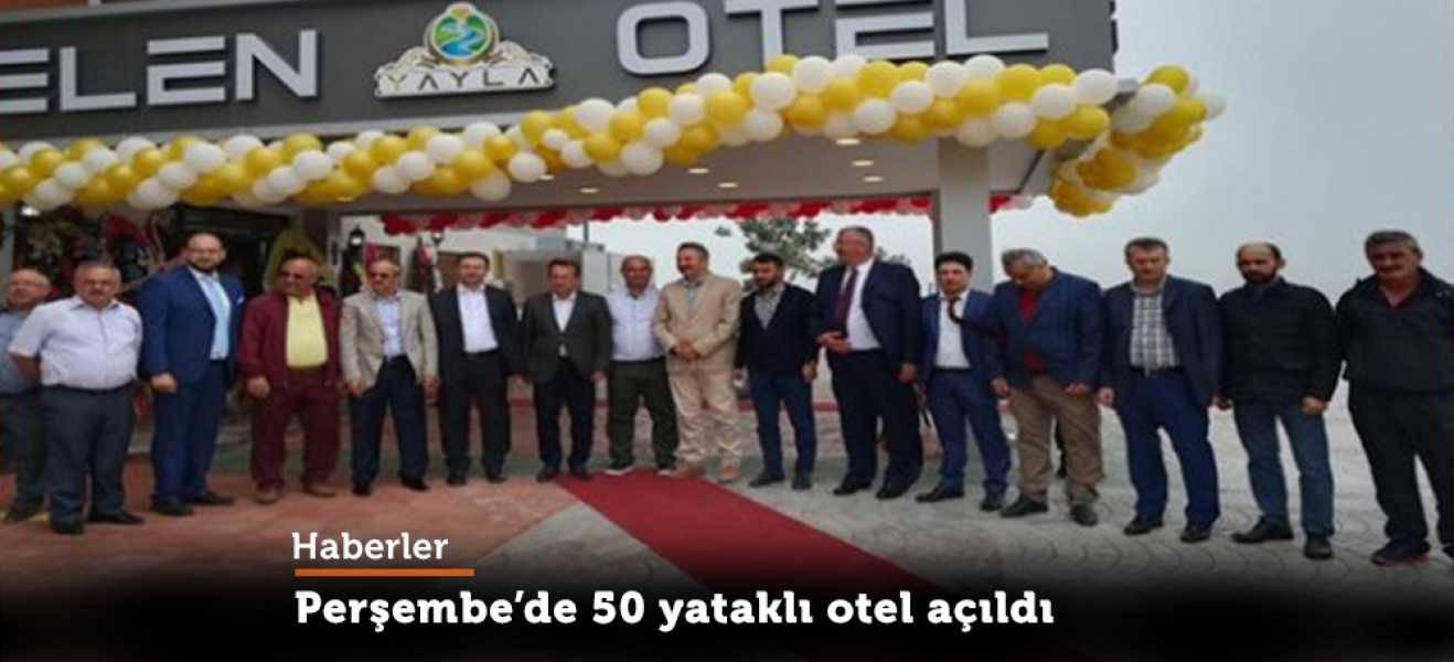Perşembe'de 50 Yataklı Otel Açıldı
