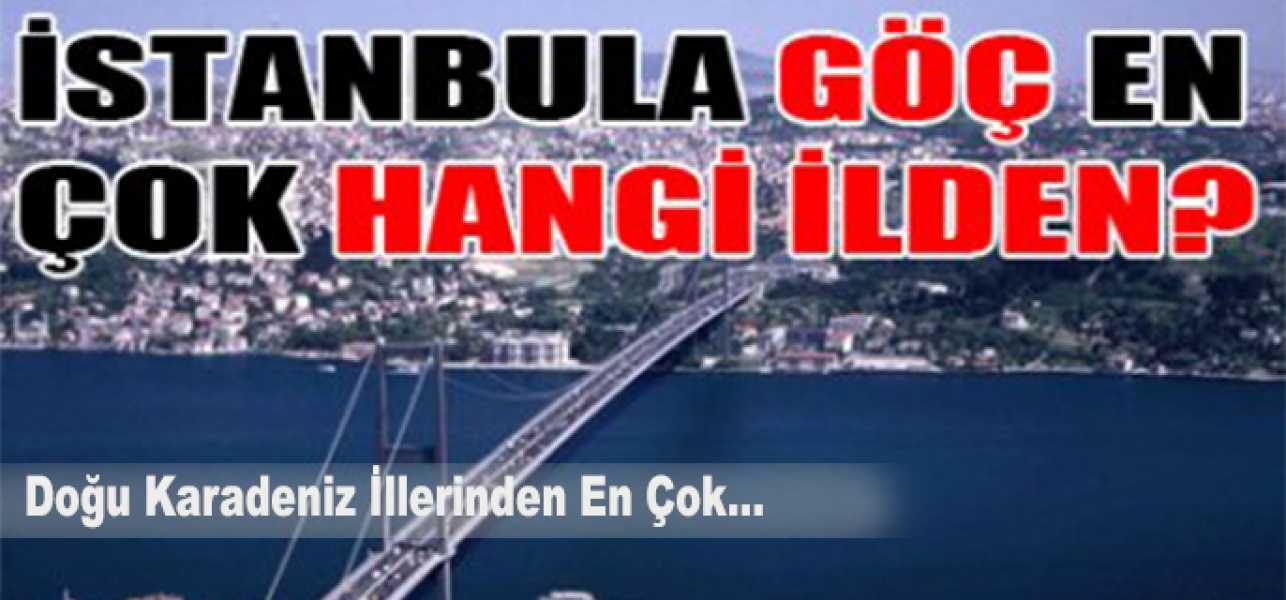 Doğu Karadeniz İlleri İstanbul'a Göç Ediyor