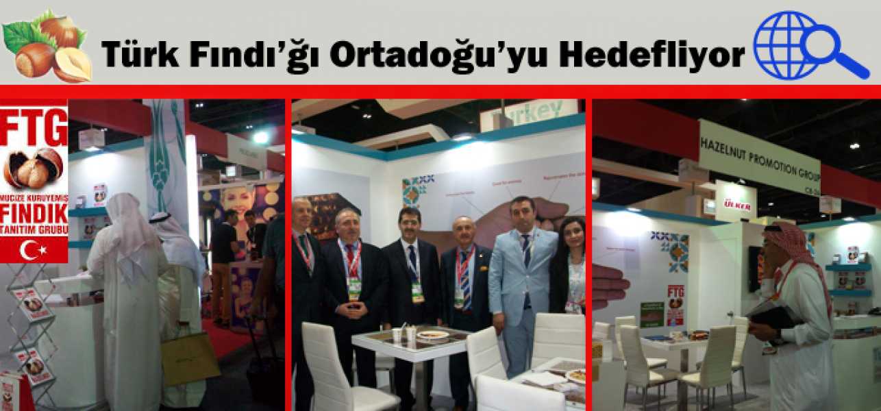 ​TÜRK FINDIĞI ORTADOĞUYU HEDEFLİYOR