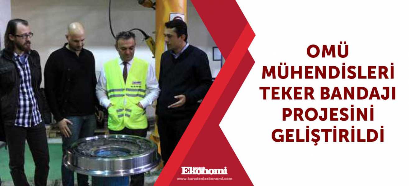 OMÜ Mühendisleri teker bandajı projesini geliştirildi