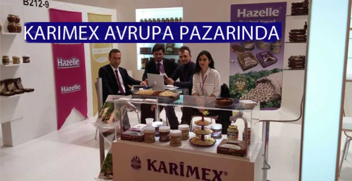 KARİMEX  HAZELLE MARKASIYLA AVRUPA PAZARINDA