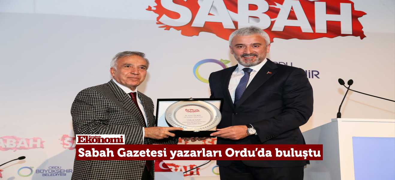 Sabah Gazetesi'nin gündemi Ordu