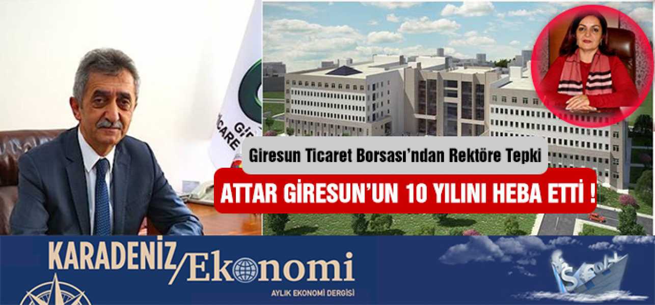 ATTAR GİRESUNUN 10 YILINI HEBA ETTİ