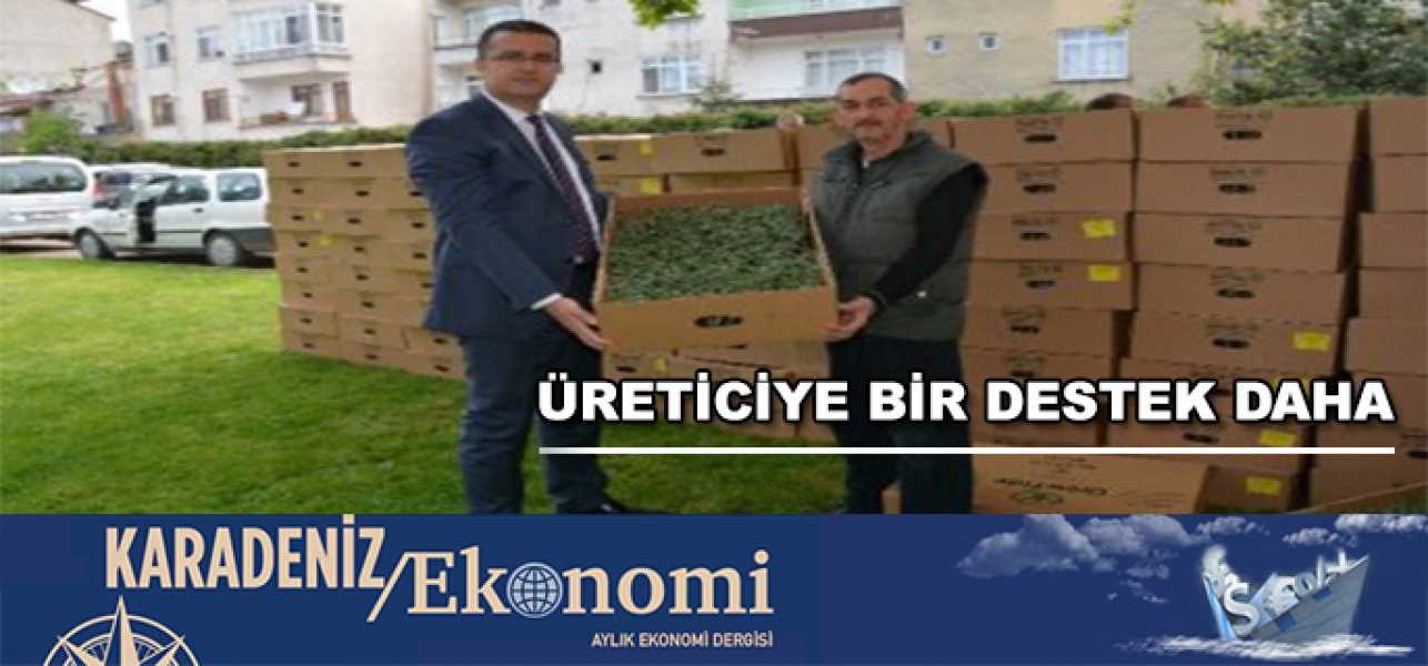 Üreticilere Sera Naylonu Dağıtıldı