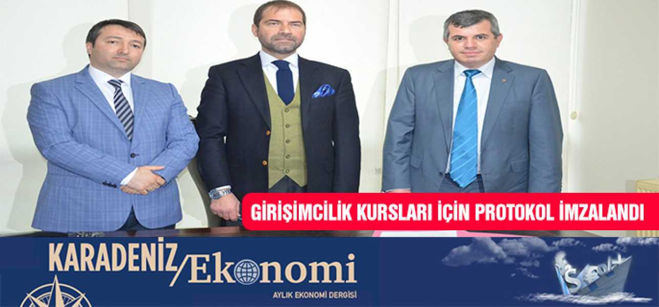 GİRİŞİMCİLİK KURSLARI İÇİN PROTOKOL İMZALANDI