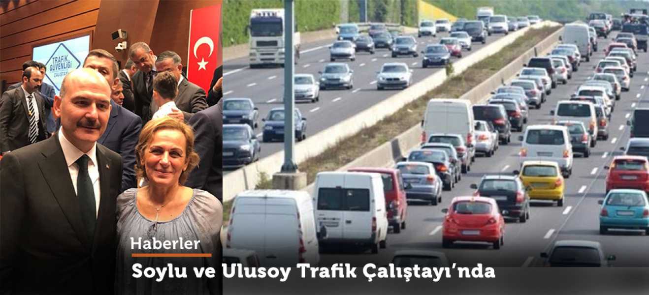 Soylu ve Ulusoy Trafik Çalıştayında