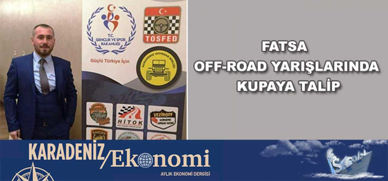 Fatsa Off-Road Yarışlarında Kupaya Talip