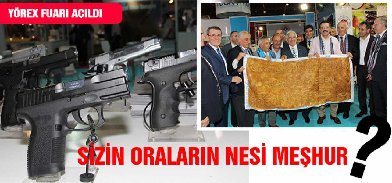 YÖREX'TE HEDEF 150 BİN ZİYARETÇİ...