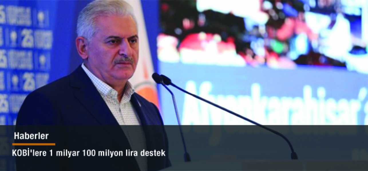 KOBİ'lere 1 milyar 100 milyon lira destek