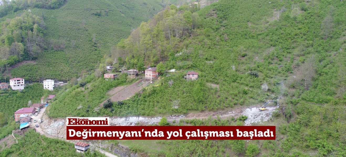 Değirmenyanı sokakta yol çalışması başladı