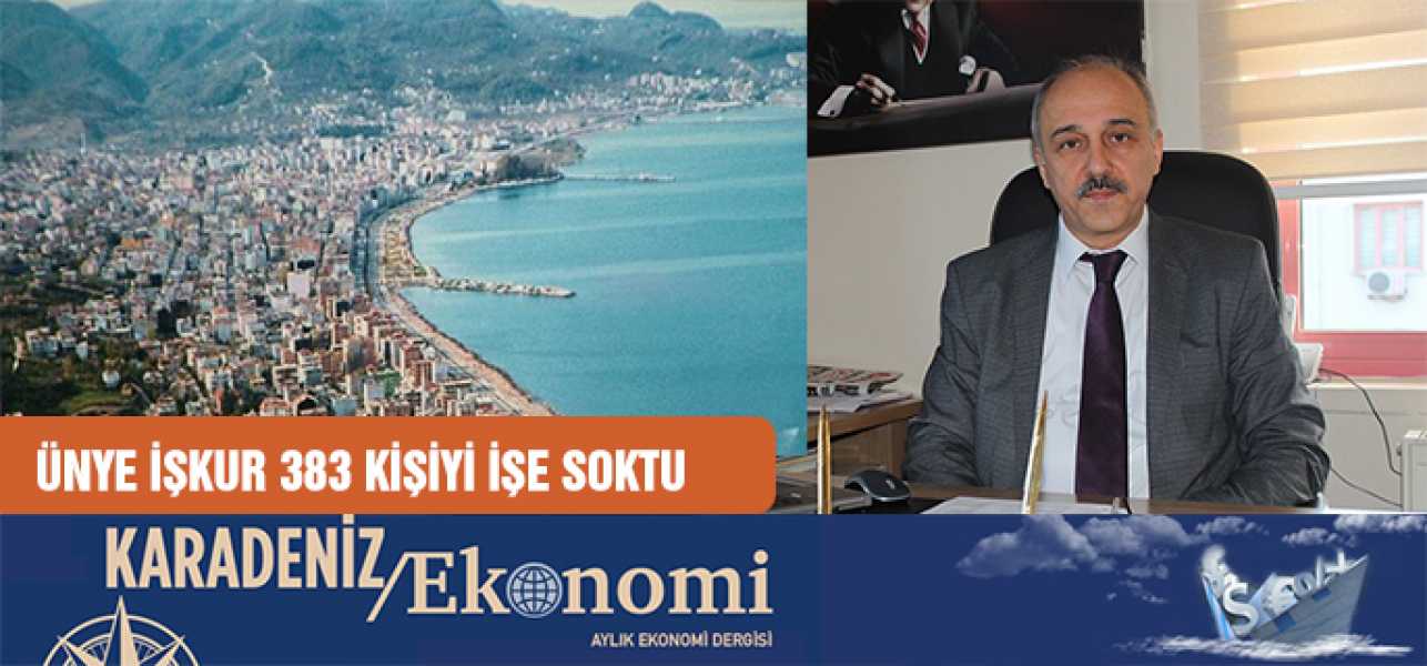 ÜNYE'DE İŞKUR'UN 2015 FAALİYETLERİ