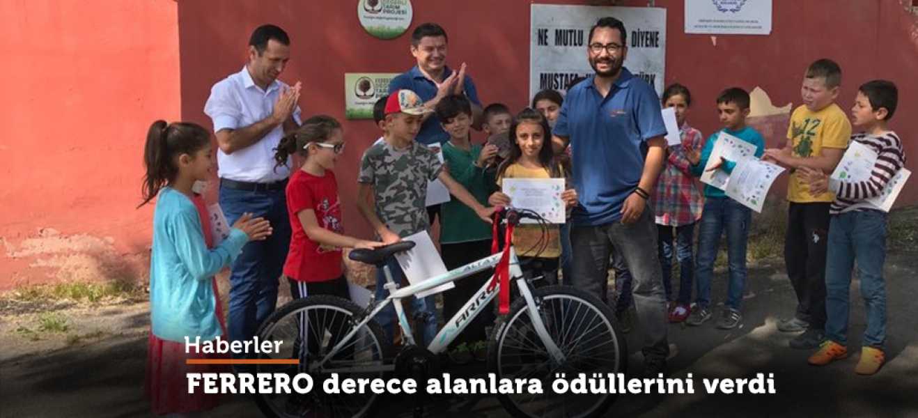 FERRERO'nun bisikletlerini Giresun'da Senanur Yıldırım, Ordu'da Sedanur Kutlu kazandı