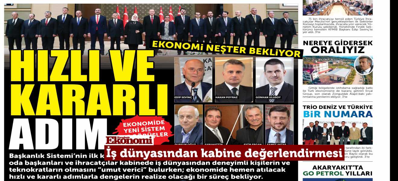 HIZLI VE KARARLI  ADIM