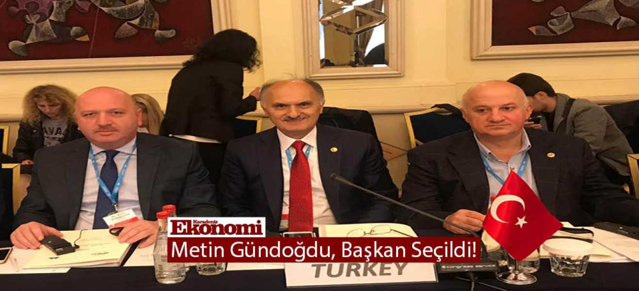 Metin Gündoğdu, Başkan Seçildi!