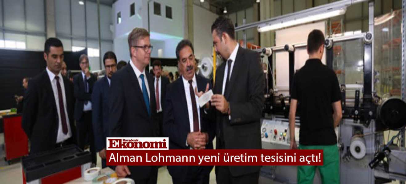 Alman Lohmann yeni üretim tesisini açtı!