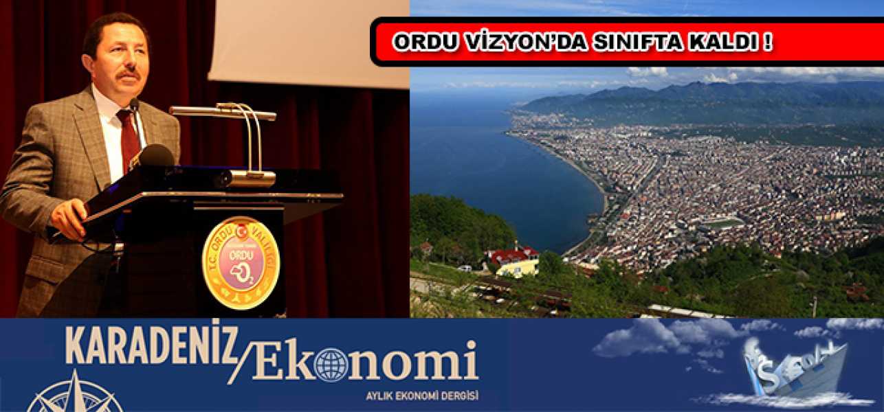 Ordu Valisi 'Ordu, patent başvurusu az olan bir il. Bu durum Orduya yakışmıyor''