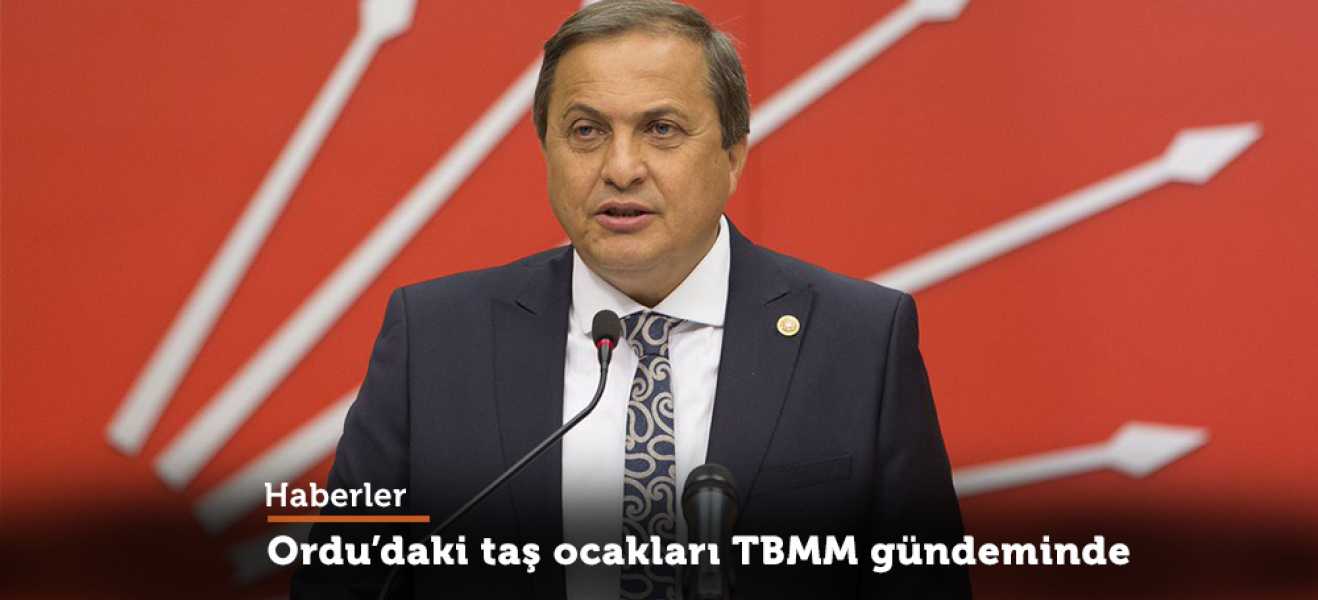 ORDUDAKİ TAŞ OCAKLARI MECLİS GÜNDEMİNDE