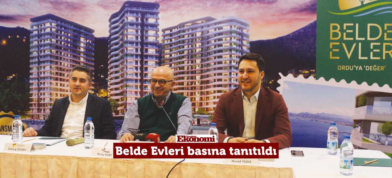 Belde Evleri  basına tanıtıldı