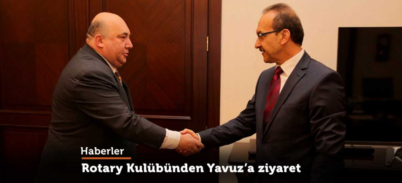  Rotary Kulübünden Yavuz'a ziyaret