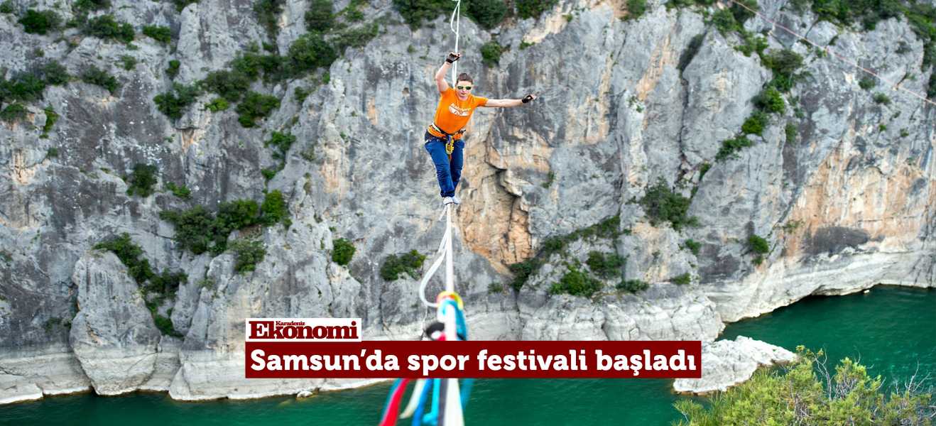 Türkiyenin İlk Ekstrem Spor Festivali Samsun Falcon Fest Başladı
